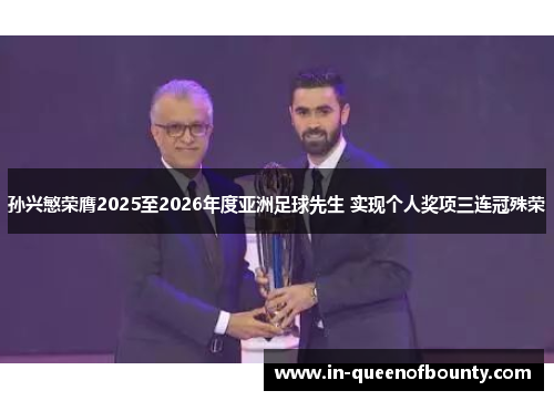 孙兴慜荣膺2025至2026年度亚洲足球先生 实现个人奖项三连冠殊荣